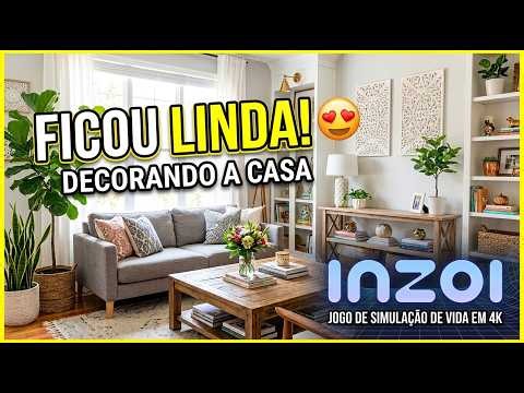 DECORANDO A CASA DOS SONHOS NO InZOI 🏡✨ | A Transformação Ficou INCRÍVEL!