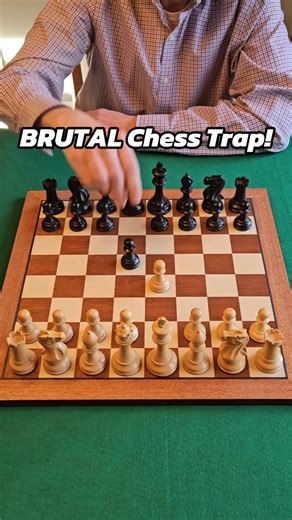 Brutal Chess Trap for Fast Wins