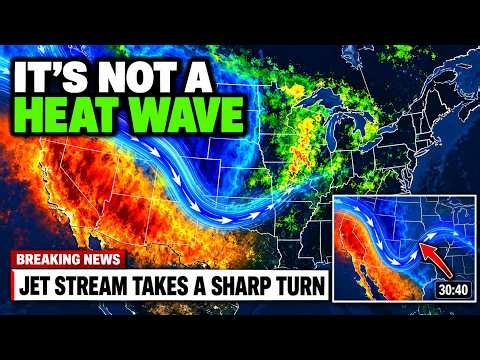 The Jet Stream Is About to Take a MAJOR Dip—America’s Western Heat Is Changing