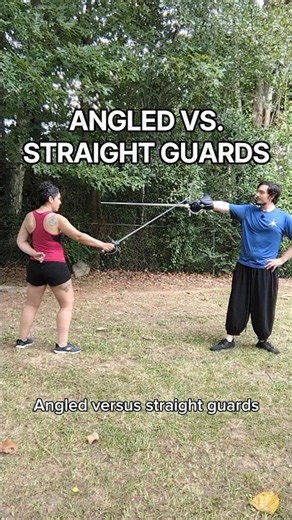 Angled vs. Straight Guards
