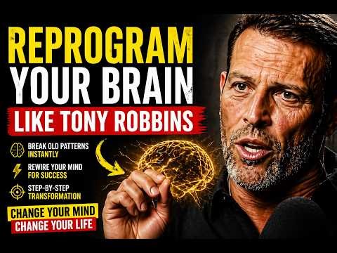 "Reprogram Your Brain Like Tony Robbins (Step-by-Step Guide)"