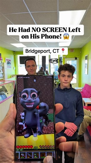 Samsung phone with no screen: is this a fake or repair issue?