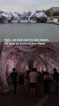 JR's Installation auf dem Pont Neuf eröffnet