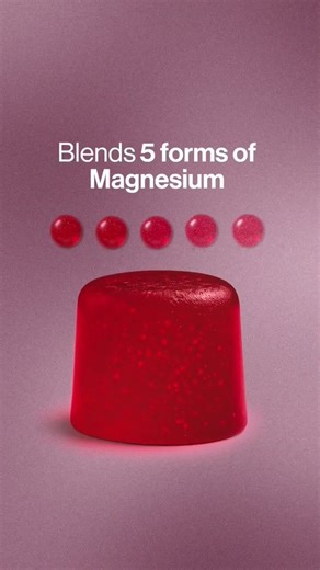Magnesium Gummies | Magnesium Complex with Vitamins B6, D3, B9 | Bodywise