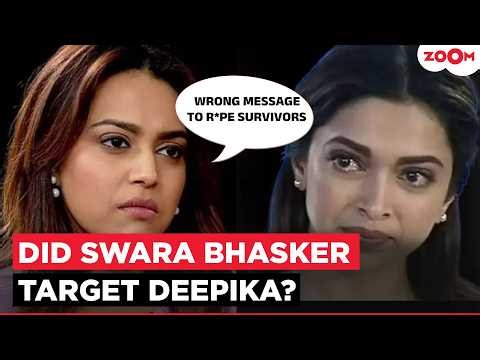 Did Swara Bhasker take a DIG at Deepika Padukone over ‘Padmaavat’? Calls Jauhar scene ‘Cowardly’!
