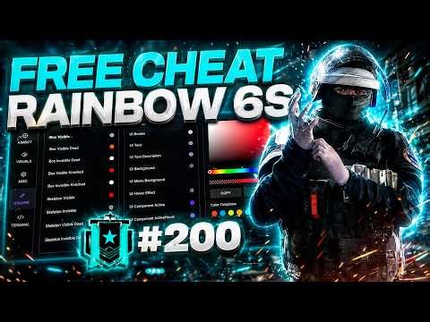 R6 HACK - UNDETECTED | BEST RAINBOW SIX CHEAT 2026 (AIMBOT & ESP) | FREE DOWNLOAD
