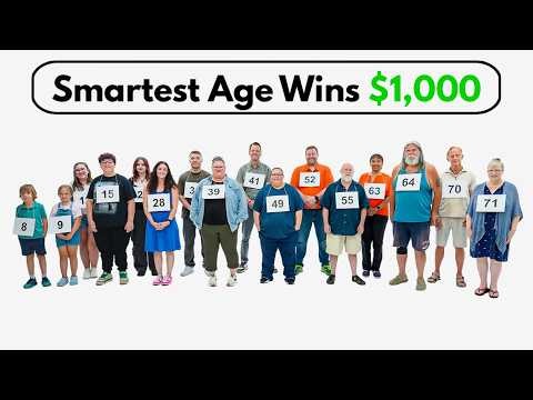Ages 1 - 80 vs General Knowledge Quiz