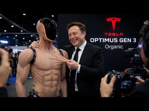 Elon Musk Shocked the Tech Industry by Unveiling Real Skin for Tesla's Robot Optimus