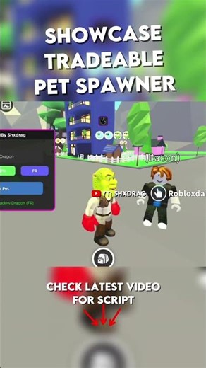 Adopt me script Pet Spawner Latest Update New pets! #scriptadoptme #adoptme #roblox #freepet