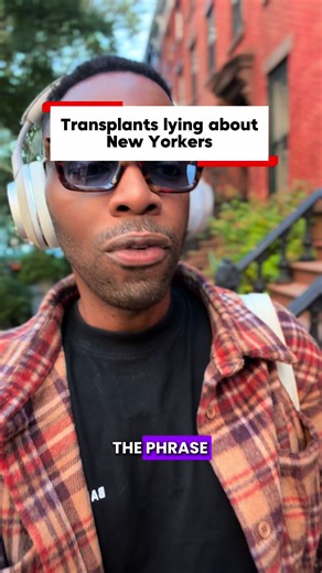 The New York City transplants have really lost the plot, you can’t move to the city and be scared of the locals acting local and then lie on New Yorkers #nyc #newyork #transplant #reaction #wtf