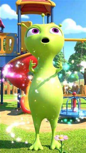 Alien's Magic Candy Adventure! 3D Cartoon Fun