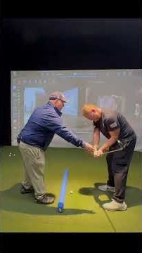 Stop Falling Back at Impact! Fix Your Golf Swing #shorts