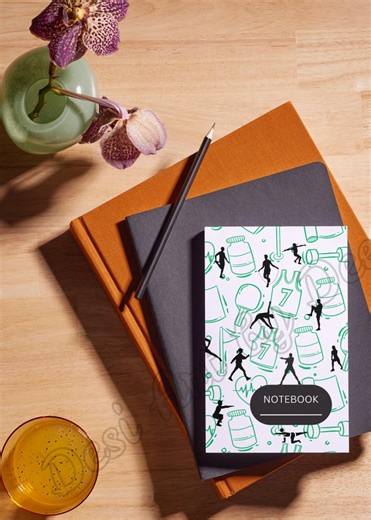 Motivational Notepad | Workout Themed Daily to Do List Pad - Etsy