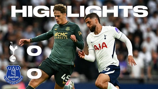 Spurs 0-0 Everton | Premier League Highlights