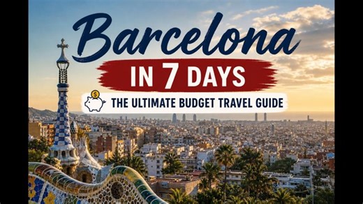 BARCELONA IN 7 DAYS – BUDGET Travel GUIDE | Ashraf Haggag