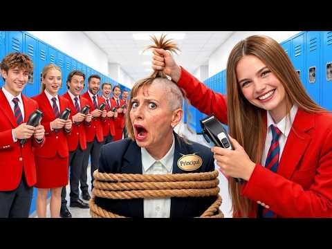 I Became A Principal At The WORST School For 24 Hours! (UNCONTROLLABLE?) | Salish & Jordan Matter