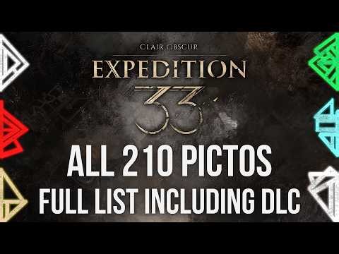 ALL 210 PICTOS IN CLAIR OBSCUR: EXPEDITION 33 - FULL LIST INCLUDING DLC