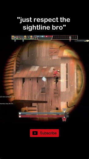 just respect the sightline bro #tf2 #clip