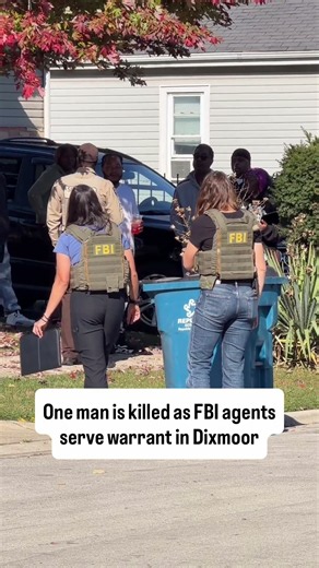 Man killed in FBI-involved shooting in Dixmoor, sparking large police response: agency, family