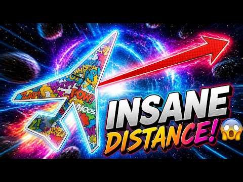 How to Make a Paper Airplane That Flies Far | World Record Distance Origami Tutorial