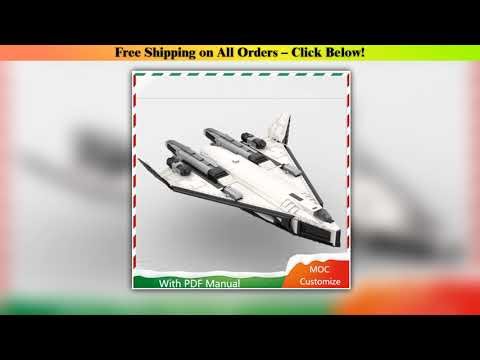 4751 Pcs Moc High Tech City Trans Atmospheric Shuttle Aircraft Model Building Blocks Technology