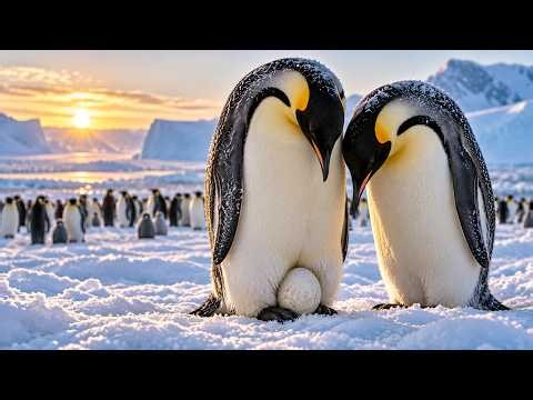 Emperor Penguin Life Cycle: One Egg Against Winter | Narrated Wildlife Documentary (4K)