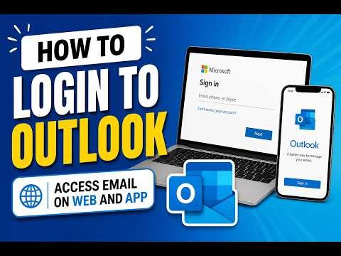 How to Login to Outlook - Access Email on Web and App