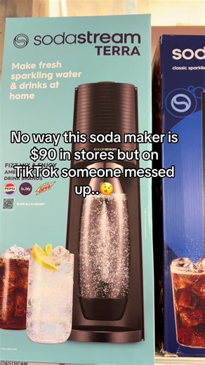 Crazy sale for the sodastream soda maker!! #seltzerwater #sodastream #tiktokholidayhaul #sodamaker #christmasgifts