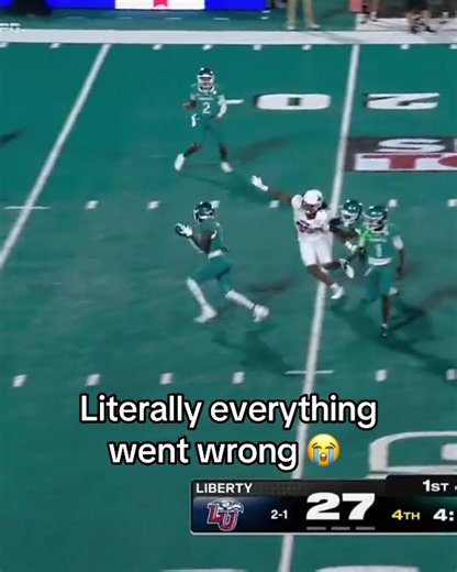 “I can guarantee that’s not how that play was designed” 💀 #cfb #collegefootball #fail #drop #coastalcarolina