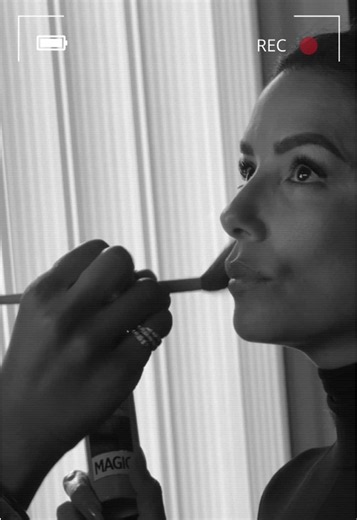 There’s magic happening behind the scenes with @Eva Longoria. Temporary grey coverage, made to stay put. Stay tuned! #lorealparis #lorealparishaircolor #hairtok #hairdye #greyroots