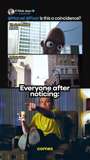 Pixar Predicted Infinity War 🎬😭