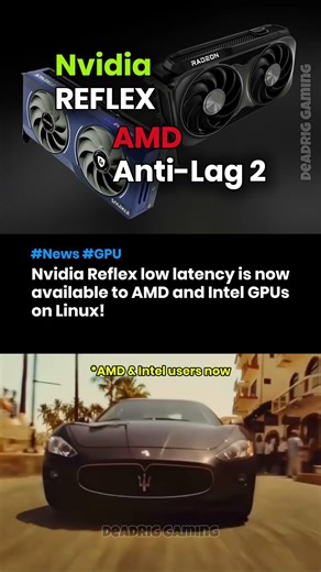 Nvidia Reflex low latency in AMD & Intel GPUs!
