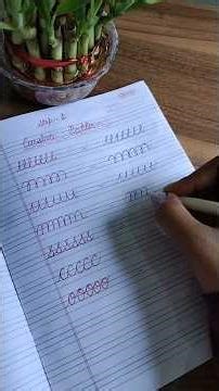 Cursive alphabet practice for kids 📖✏️📝