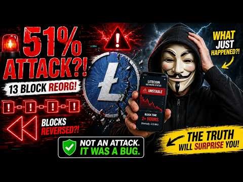 Litecoin Just Got 51% Attacked?! 13 Block Reorg SHOCKS Everyone!!!