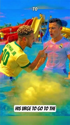Neymar Blamed Ronaldo For The Pool Incidents 😱