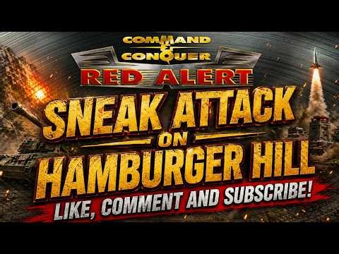 Command & Conquer: Red Alert Remastered — Sneak Attack on Hamburger Hill