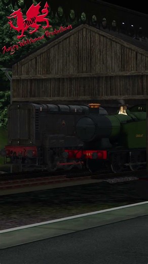 [TSC Shorts 109] GWR no.808 runs around its train at Llandeerdog, on the Penwyth valley railway.