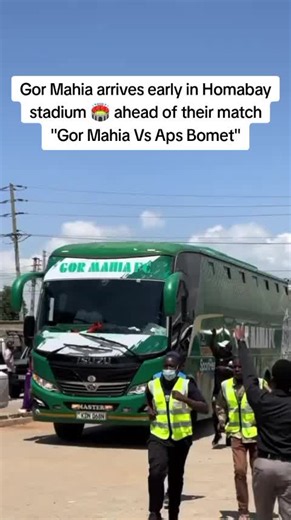 Gor Mahia Arrives Early in Homabay for Match vs Aps Bomet