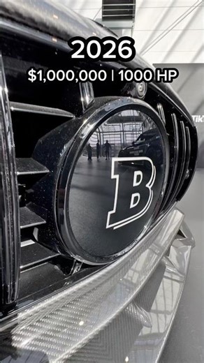 $1 Million BRABUS Rocket 🚀💎 #automobile #luxurycars #cartok #supercars #luxury #mercedes #brabus
