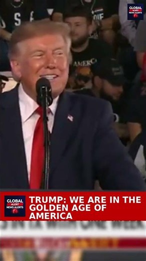 Trump: 'Golden Age of America' at Texas Rally 😱 | Breaking News #GlobalNewsAlerts #BreakingNews