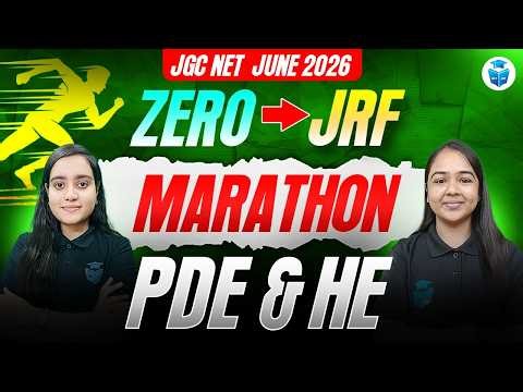 UGC NET Paper 1 Marathon Class | Higher Education & PDE One Shot Revision 🚀 JRFAdda