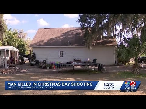 Man found dead after Christmas Day shooting in Ocala