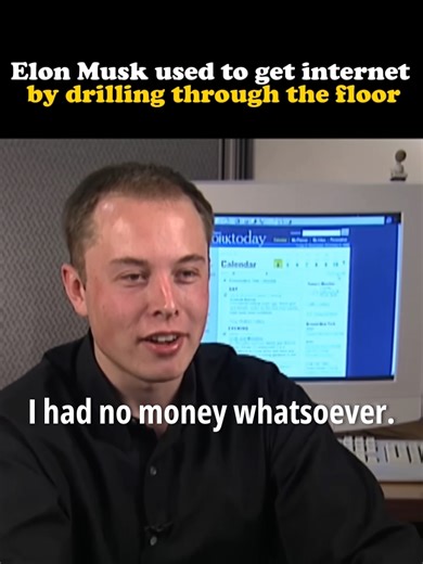 In the early days of Zip2, Elon Musk didn’t wait for a permit to get online: illegally drilling through the floor was his only