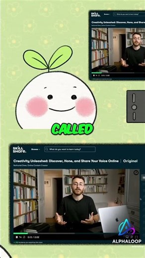 Unlock Your Creativity: Learn Animation & More on Skillshare! #shorts