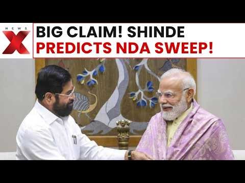 “Modi Magic Works Again!” Shinde Predicts Massive NDA Victory | NewsX