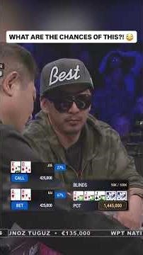 This Rarely Happens at the Poker Table 😳 #poker #casino #pokerhands