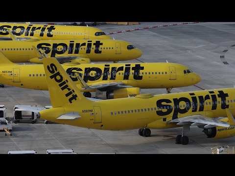 Spirit Airlines Cancels All Flights And Abruptly Ceases Operations