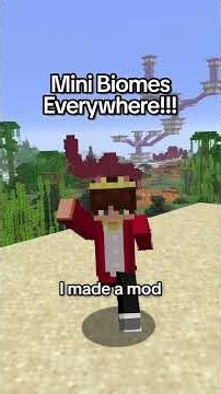 Minecraft But Every Biome Is Tiny | #shorts