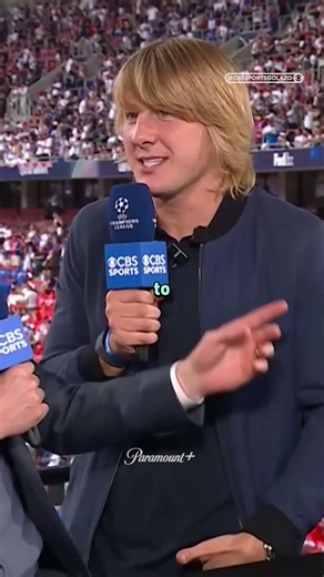 “People were asking me to choke them.” 😭 #UCLToday #UCLFinal #PSGvsArsenal