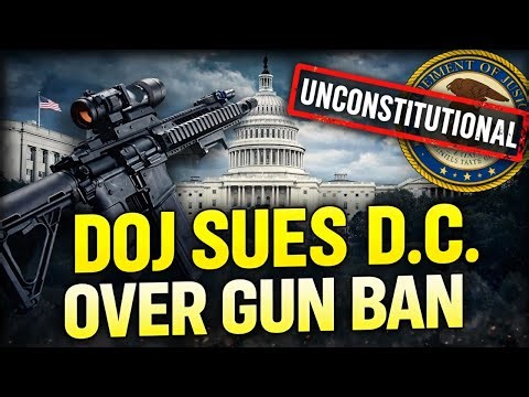 This Is HUGE: DOJ Takes On D C ’s AR 15 Ban!